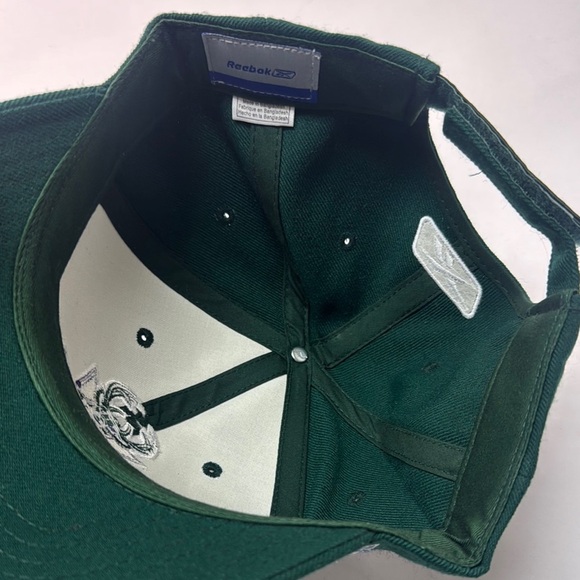 Milwaukee Bucks Reebok NBA Vintage Strapback Cap Hat - Picture 3 of 5